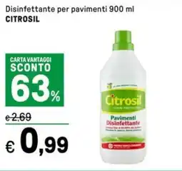 Iper La Grande Disinfettante per pavimenti CITROSIL offerta