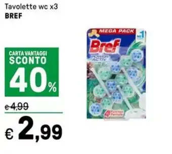 Iper La Grande Tavolette wc x3 BREF offerta