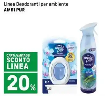 Iper La Grande Linea Deodoranti per ambiente AMBI PUR offerta