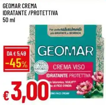 Galassia Geomar crema idratante/protettiva offerta