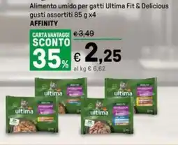 Iper La Grande Alimento umido per gatti Ultima Fit & Delicious gusti assortiti AFFINITY offerta