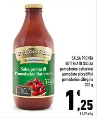 Conad Salsa pronta BOTTEGA DI SICILIA offerta