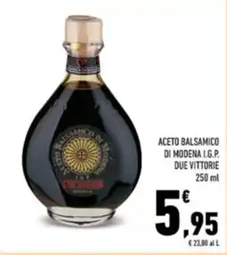 Conad Aceto balsamico di modena i.g.p. DUE VITTORIE offerta