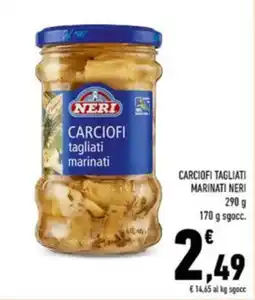 Conad Carciofi tagliati marinati NERI offerta