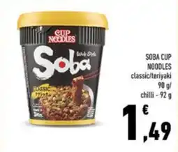 Conad Soba cup noodles offerta