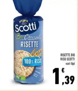 Conad Risette bio riso SCOTTI offerta