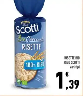 Conad Risette bio riso SCOTTI offerta