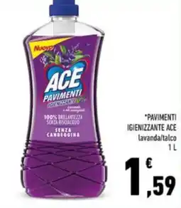 Conad Pavimenti igienizzante ACE offerta