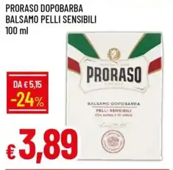 Galassia Proraso dopobarba balsamo pelli sensibili offerta