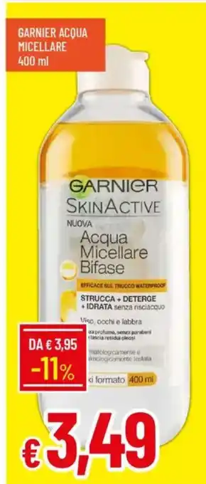 Galassia Garnier acqua micellare offerta