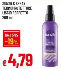 Galassia Sunsilk spray termoprotettore liscio perfetto offerta