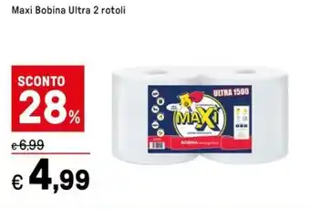 Iper La Grande Maxi Bobina Ultra 2 rotoli offerta