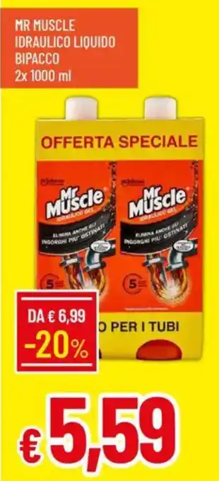 Galassia Mr muscle idraulico liquido bipacco offerta