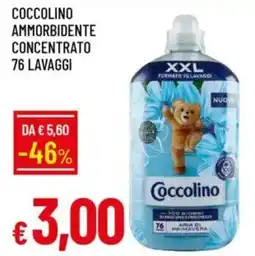 Galassia Coccolino ammorbidente concentrato 76 lavaggi offerta