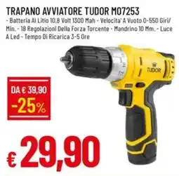 Galassia Trapano avviatore tudor m07253 offerta