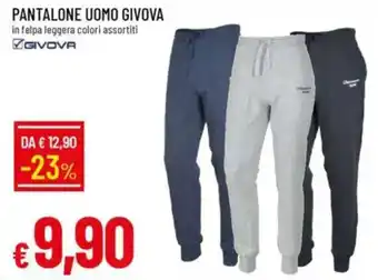 Galassia Pantalone uomo givova offerta