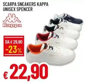 Galassia Scarpa sneakers kappa unisex spencer offerta