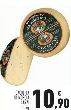 Conad Caciotta di norcia offerta