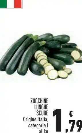 Conad Zucchine lunghe scure categoria i offerta