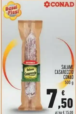 Conad Conad salame casareccio offerta