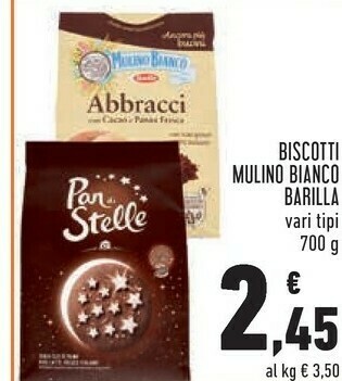 Conad Biscotti mulino bianco offerta