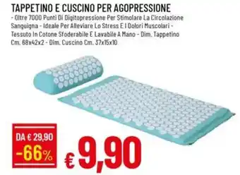 Galassia Tappetino e cuscino per agopressione offerta