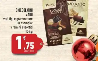 Conad Cioccolatini cremini assortiti offerta