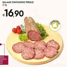 Bennet Salame contadino pirolo al kg offerta