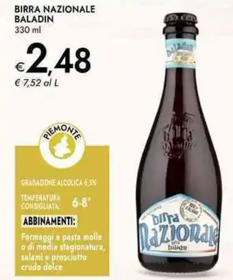 Bennet Birra nazionale baladin offerta