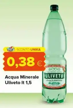 Tigre Acqua Minerale Uliveto offerta