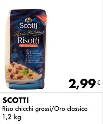 Iper Tosano SCOTTI Riso chicchi grossi/Oro classico offerta