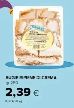 Tigre Bugie ripiene di crema offerta