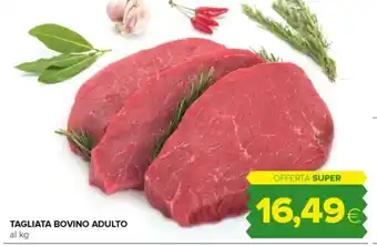 Tigre Tagliata bovino adulto offerta