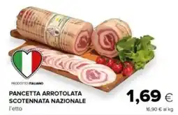 Tigre Pancetta arrotolata scotennata nazionale offerta