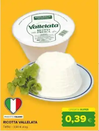 Tigre Ricotta VALLELATA offerta