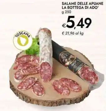 Bennet Salame delle apuane la bottega di ado' offerta