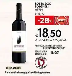 Bennet Rosso doc bolgheri offerta