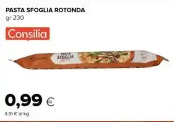 Tigre Consilia pasta sfoglia rotonda offerta