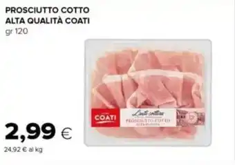 Tigre Prosciutto cotto alta qualità COATI offerta