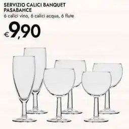 Bennet Servizio calici banquet pasabahce offerta