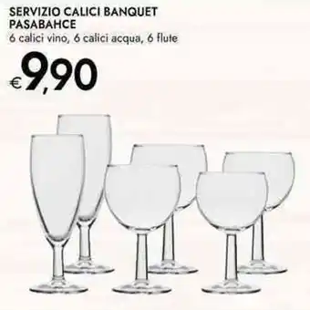 Bennet Servizio calici banquet pasabahce offerta