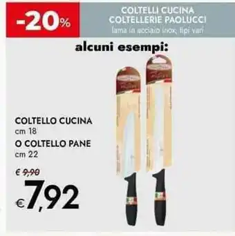 Bennet Coltelli cucina coltellerie paolucci luma in acciaio inox, tipi vari offerta