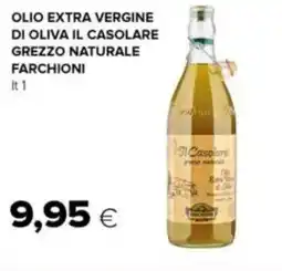 Tigre Olio extra vergine di oliva il casolare grezzo naturale FARCHIONI offerta