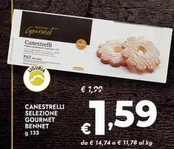 Bennet Canestrelli selezione gourmet bennet offerta