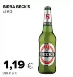 Tigre Birra BECK'S offerta