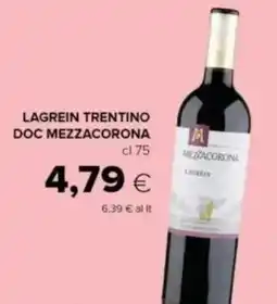 Tigre Lagrein trentino doc MEZZACORONA offerta