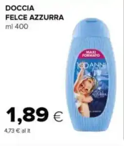 Tigre Doccia FELCE AZZURRA offerta