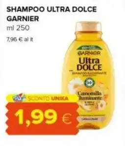 Tigre Shampoo ultra dolce GARNIER offerta