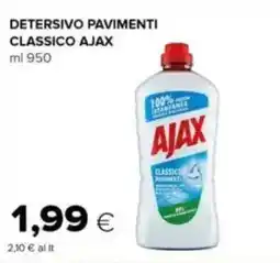 Tigre Detersivo pavimenti classico AJAX offerta