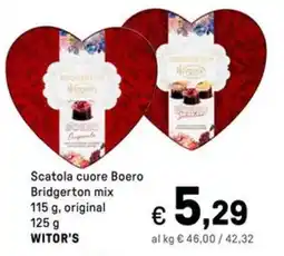 Iper La Grande Scatola cuore Boero Bridgerton mix, original WITOR'S offerta